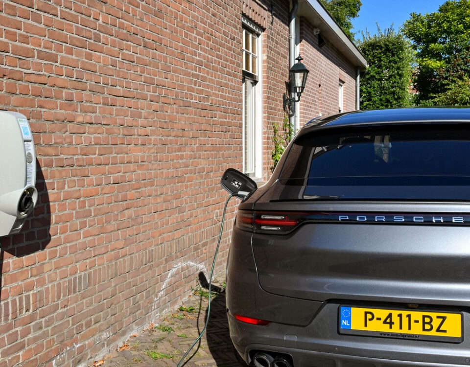 Update laadpaal bij woning werknemer